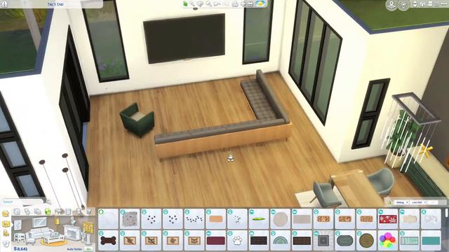 Modern Ranch Home || Recreation || Sims 4 Speed Build (NO CC) смотреть онлайн