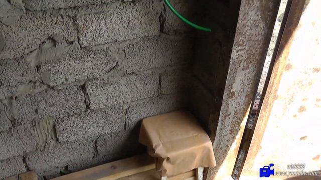 Трещина в стене гаража.Стяжка гаража . смотреть онлайн