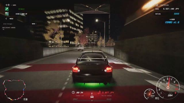 Kanjozoku Game レーサー EVO8 890HP смотреть онлайн