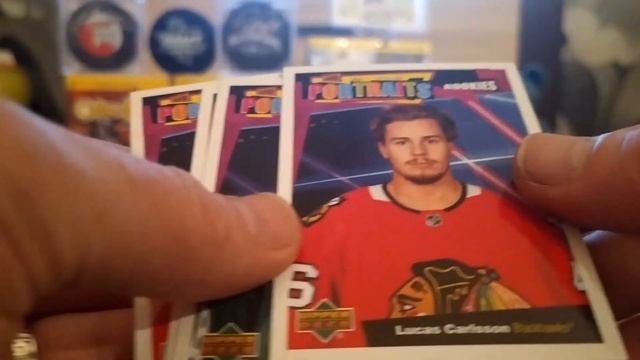 2020/21 UPPER DECK SERIES TWO RETAIL HOCKEY BOX#5 FIX PRICE BOX BREAK?REVIEW