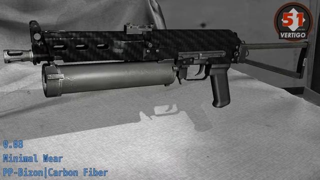 PP-Bizon Carbon Fiber - Skin Wear Preview смотреть онлайн