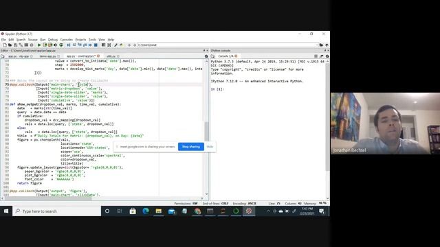 Building a Covid Dashboard With Dash -- Callbacks Continue смотреть онлайн