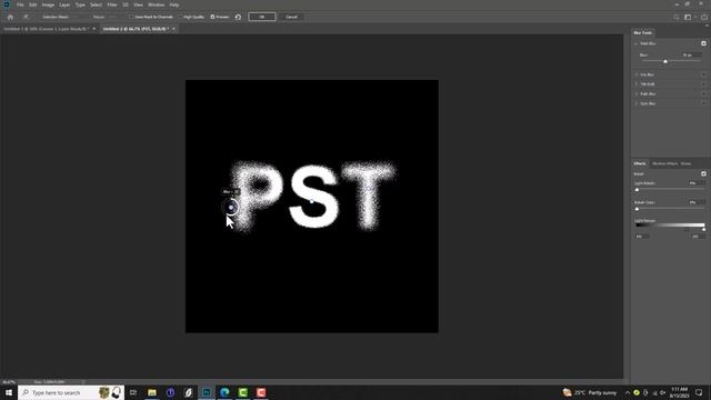 How To Create Grain Text Effect Photoshop Tutorials смотреть онлайн