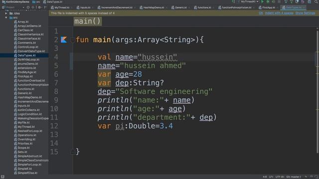 8. Kotlin Tutorial : Var v/s Val смотреть онлайн