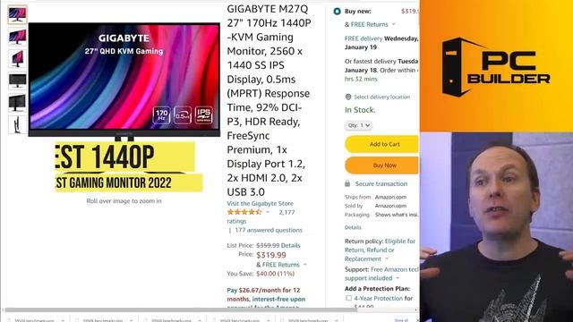 Best Gaming Monitor 2022 | Buying Guide for 1080p, 1440p, 4K | PC PS5 XBox смотреть онлайн