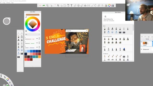 Resize The Canvas In Sketchbook  (Super Easy)