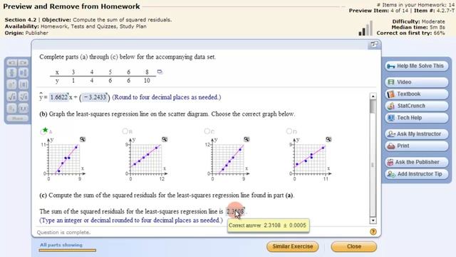 Least Squares Linear Regression - EXCEL смотреть онлайн
