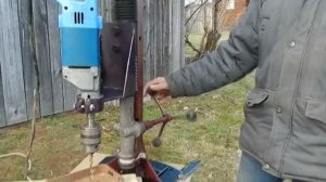 Самодельная стойка для дрели из рулевой рейки своими руками.