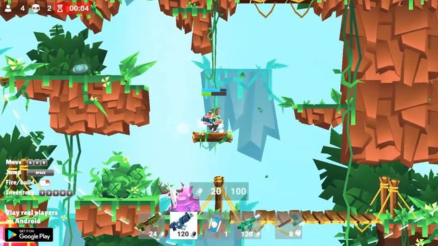 browser 2d battle royale game bullet league BD смотреть онлайн