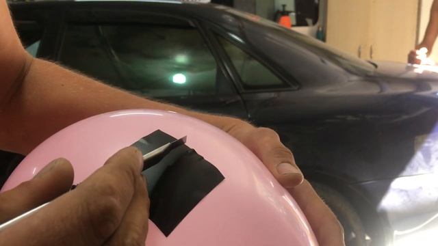 Обрезка пленки на воздушном шарике) смотреть онлайн