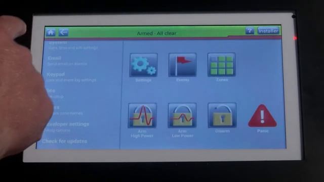 JVA Touch Key Pad смотреть онлайн