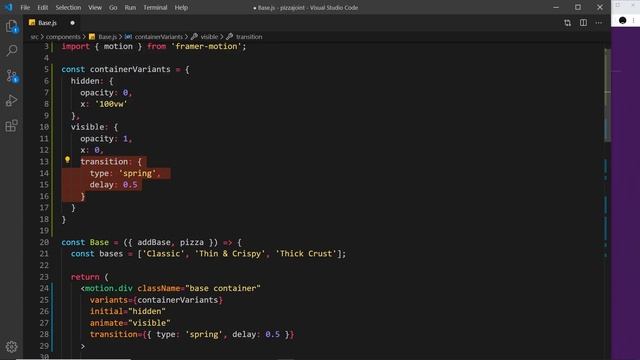 Framer Motion (for React) #7 - Variants (part 1) смотреть онлайн