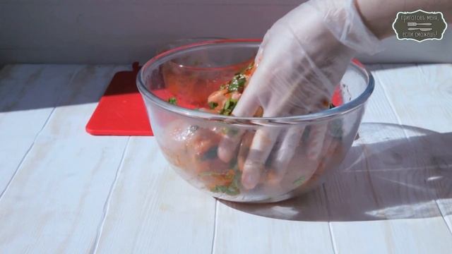 Начос с курицей