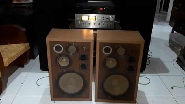Test Amplifier SONY TA F6B + Speaker SONY ULM SS 7330