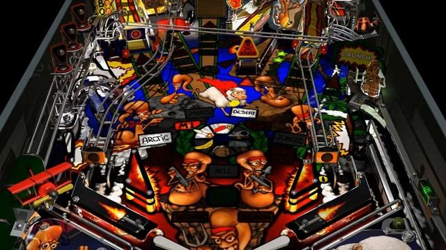 Worms Pinball - Yeti! смотреть онлайн