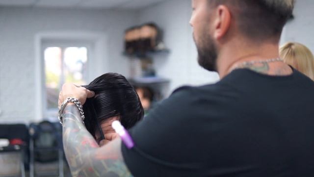 ПРОЦЕСС - пробор / Онлайн школа Парикмахера смотреть онлайн