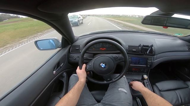 BMW 320D E46 150HP M Paket Facelift Coupe (2005) | POV Test Drive Onboard смотреть онлайн