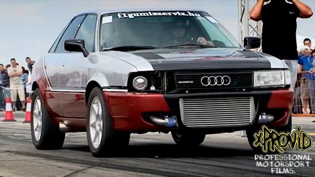 1000HP Audi 90 Quattro Turbo смотреть онлайн