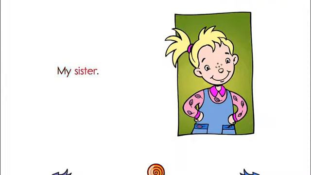 My Family | Story reading | English for kids | ESL materials смотреть онлайн