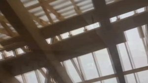 Двухквартирный дом 10 на 12 - крыша