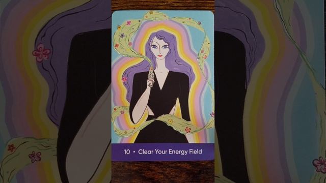 Clear Your Energy Field (10) ?♀️ Sacred Self Care Oracle card meaning смотреть онлайн