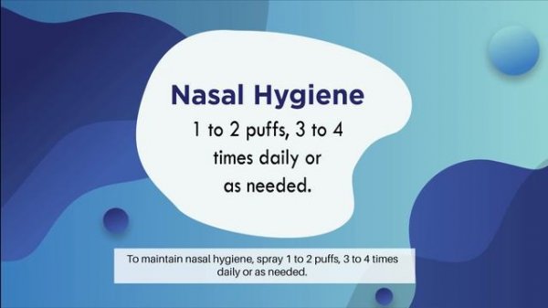 Learn how to use Aqua Maris Nasal Spray!