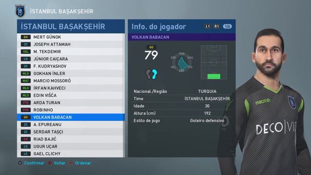 ISTANBUL BASAKSEHIR - cópias de base - base copy - PES 2019 - PRO EVOLUTION SOCCER 2019 смотреть онлайн