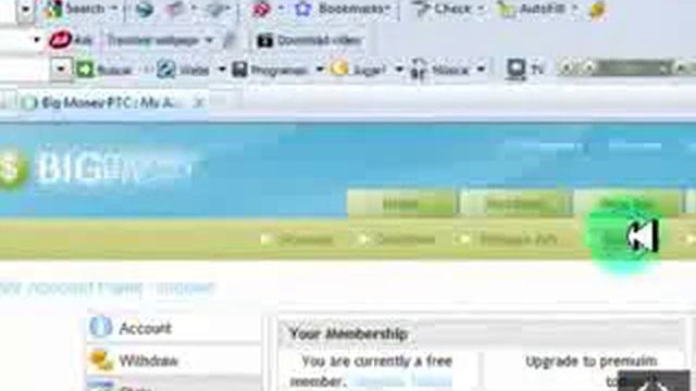 Como Ganar Dinero Por Internet Big Money Ptc 1 Dollar Por Click смотреть онлайн