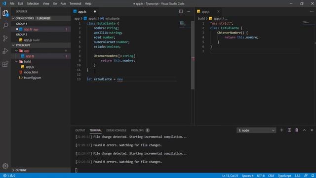 31. TypeScript - Modificadores públicos, privados y protegidos смотреть онлайн
