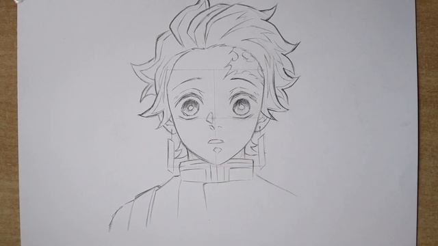 How To Draw Tanjiro Kamado - Kimetsu No Yaiba | Step By Step Tutorial