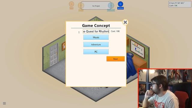 I MADE A GAME COMPANY! - Game Dev Tycoon (Game Blast) смотреть онлайн