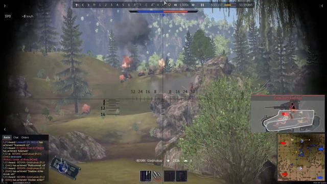 Warthunder Pz.II C gameplay 1.3 BR (one of the best low BR tanks in Warthunder) :) смотреть онлайн