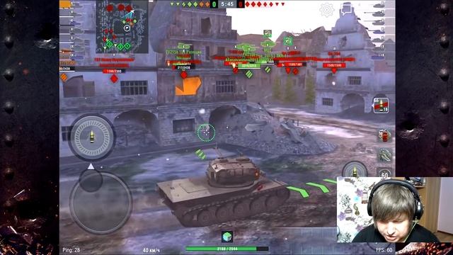 Сразился с чемпионом мира по WoT Blitz! Разори стримера с Ufpnjh