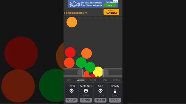 Getting negative money glitch | Idle Balls Game Play | Hippo Tap смотреть онлайн