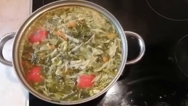 Зелёные щи с щавелем смотреть онлайн