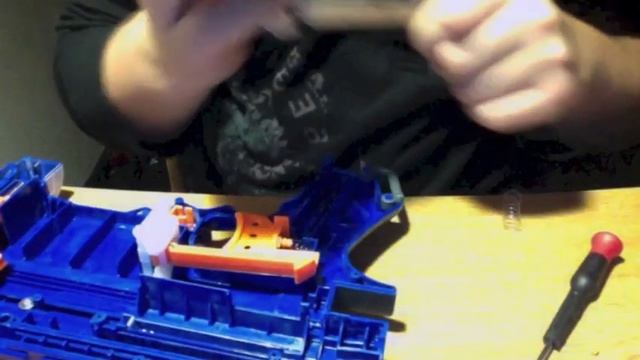 Nerf Elite Retaliator Basic Mod Tutorial смотреть онлайн
