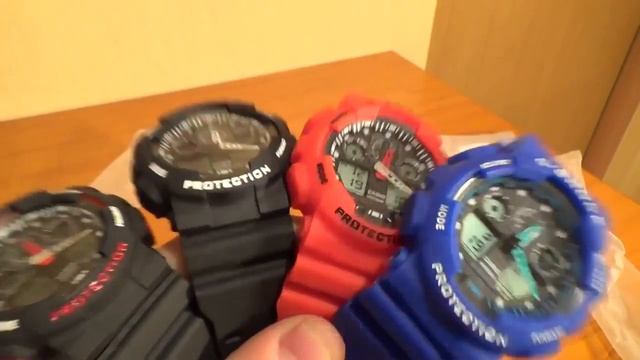 Casio g shock GA 100 Офигенные копии с Aliexpress смотреть онлайн