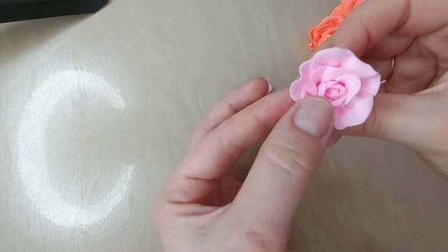 Розы из воздушного пластилина ?лепка своими руками смотреть онлайн