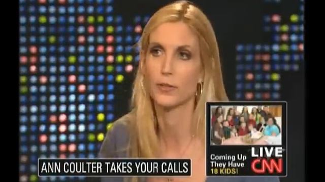 Ann Coulter VS. Joy Behar: Larry King LIve part 1 смотреть онлайн