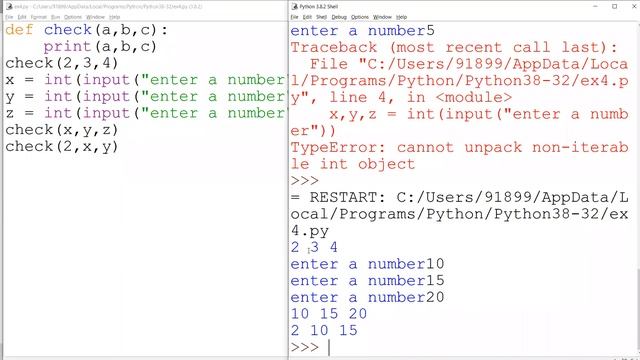 Python Function- Passing Parameters-1 смотреть онлайн