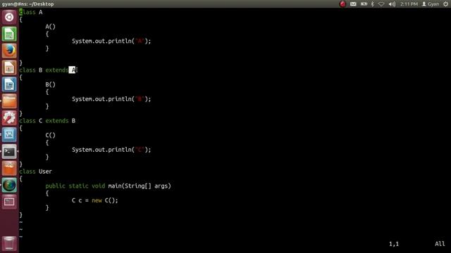 Inheritance in Java | #18 | Order of Object Creation ( Order of Constructor Invocation) in Java смотреть онлайн