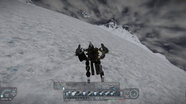 Space Engineers - MTF-24-2 Dodds 変形メック/ Transform Mech смотреть онлайн