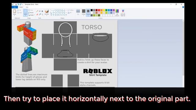 MS Paint how to Create Roblox shirts and sell it - Hoodie смотреть онлайн