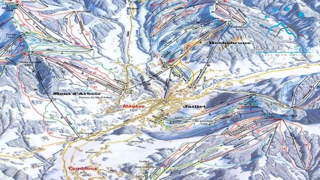 MEGEVE - Обзор горнолыжного курорта Megeve (Межев). Трассы, курорт, доступность. смотреть онлайн