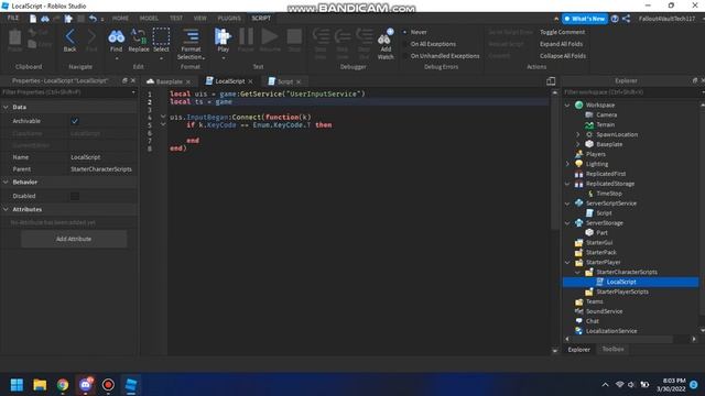 How to make Time Stop #1 (Roblox Studio Scripting Tutorial) смотреть онлайн