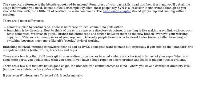 Software Engineering: Where can I find "SVN for Git Users" resources? (2 Solutions!!) смотреть онлайн