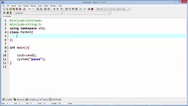 42 Public Inheritance With Example смотреть онлайн