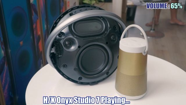 Bose Revovle Plus vs Harman Kardon Onyx Studio 7 SOLO l WHO BETTER ?! Sound Tét смотреть онлайн