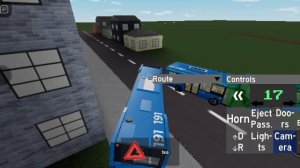 Roblox. Поездка на Московском автобусе НефАЗ 5299