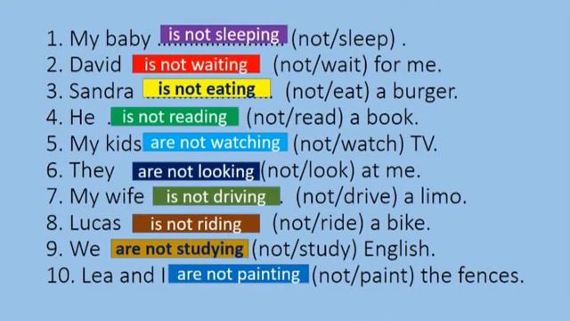 ENGLSIH PART- 05 Present Continuous Tense Negative and Questions இலகுவாக ஆங்கிலம் கற்போம். смотреть онлайн